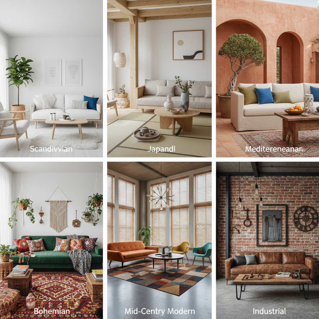 Probando Estilos de Diseño de Interiores Globales con AI: Del ...