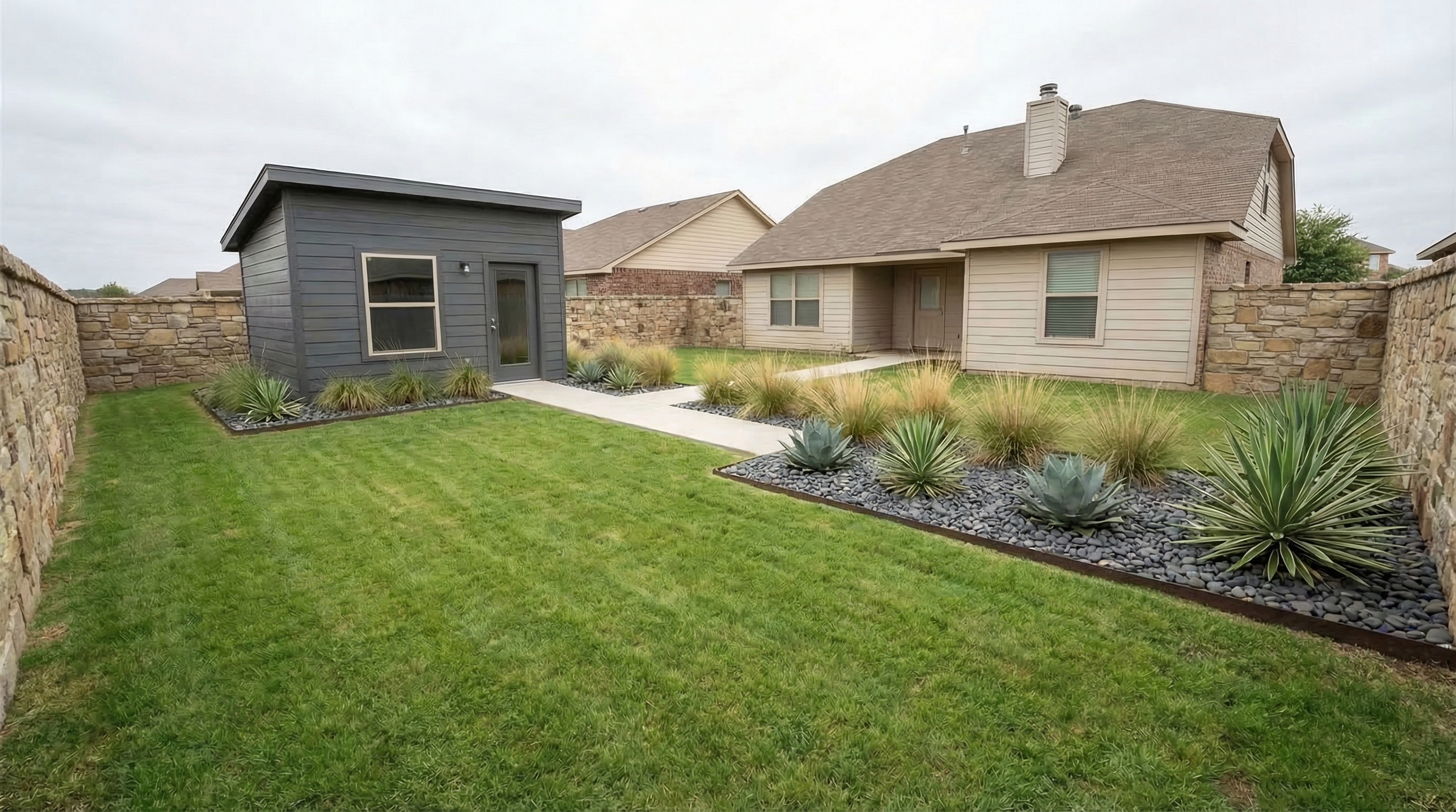 AI Exterior Additions — Pergola, Carport, Shed, Outdoor Kitchen & More - Before