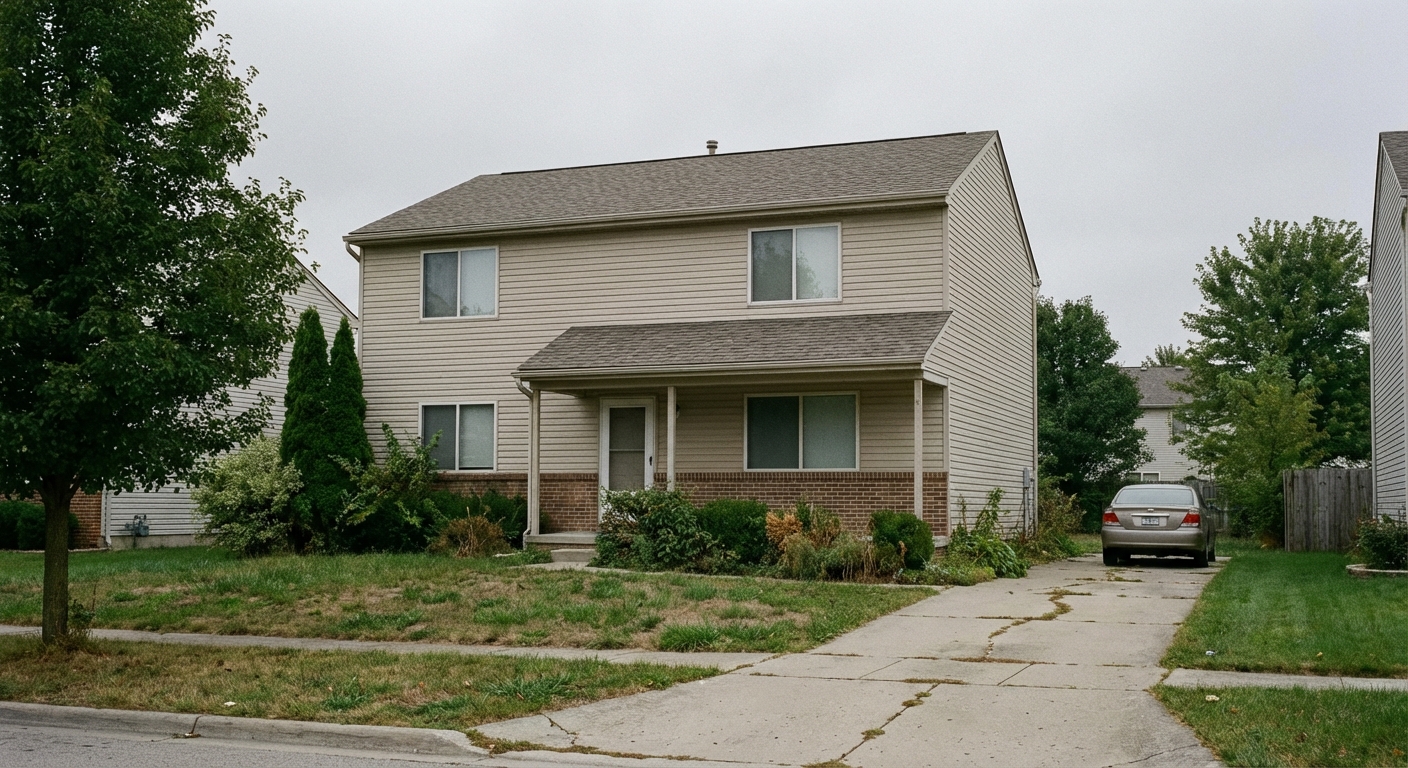 Exterior Home Rendering & Visualization - Before