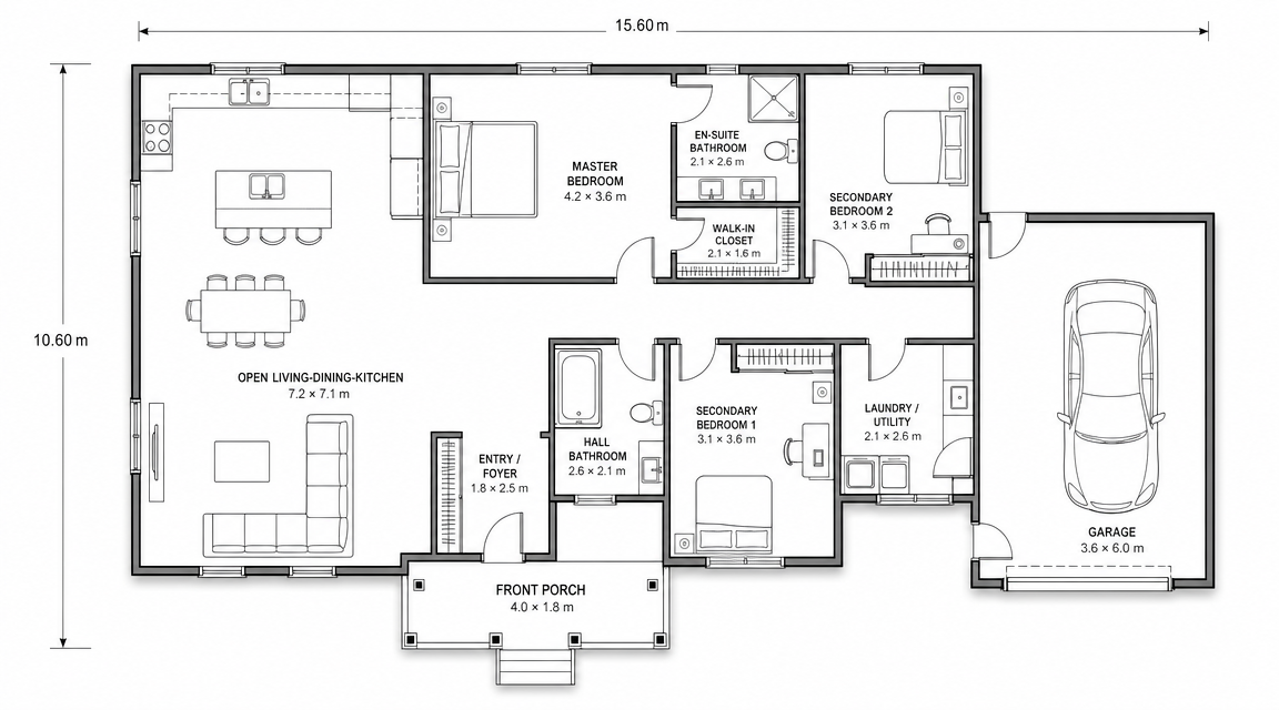 Visualize House Floor Plans — 3D Renders for Every Listing - Before