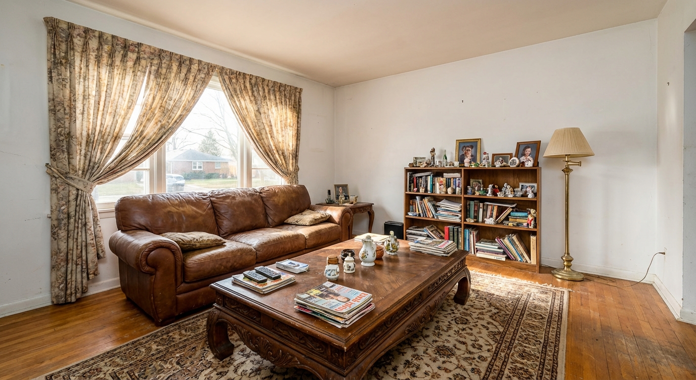 Redesign Furnished Rooms with AI - Before