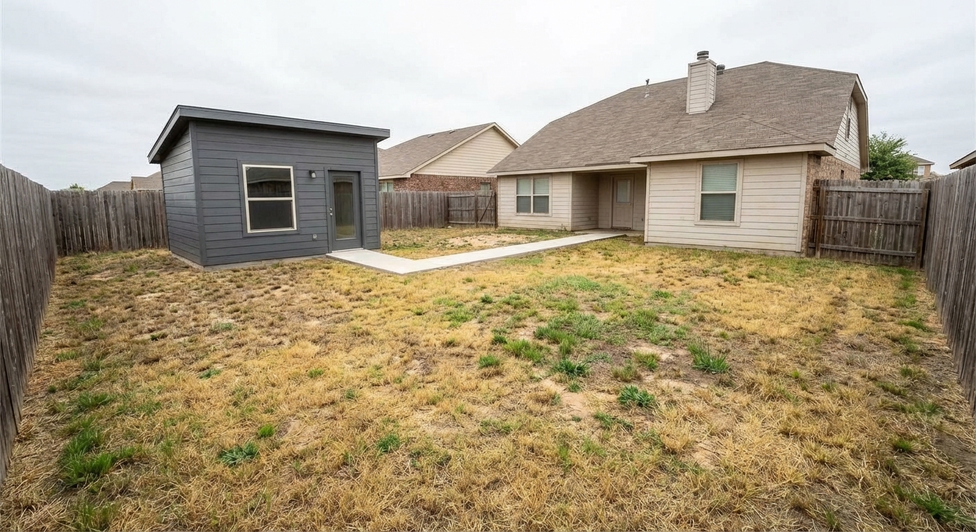 Render Exterior Structures - ADU & Addition Visualization - After