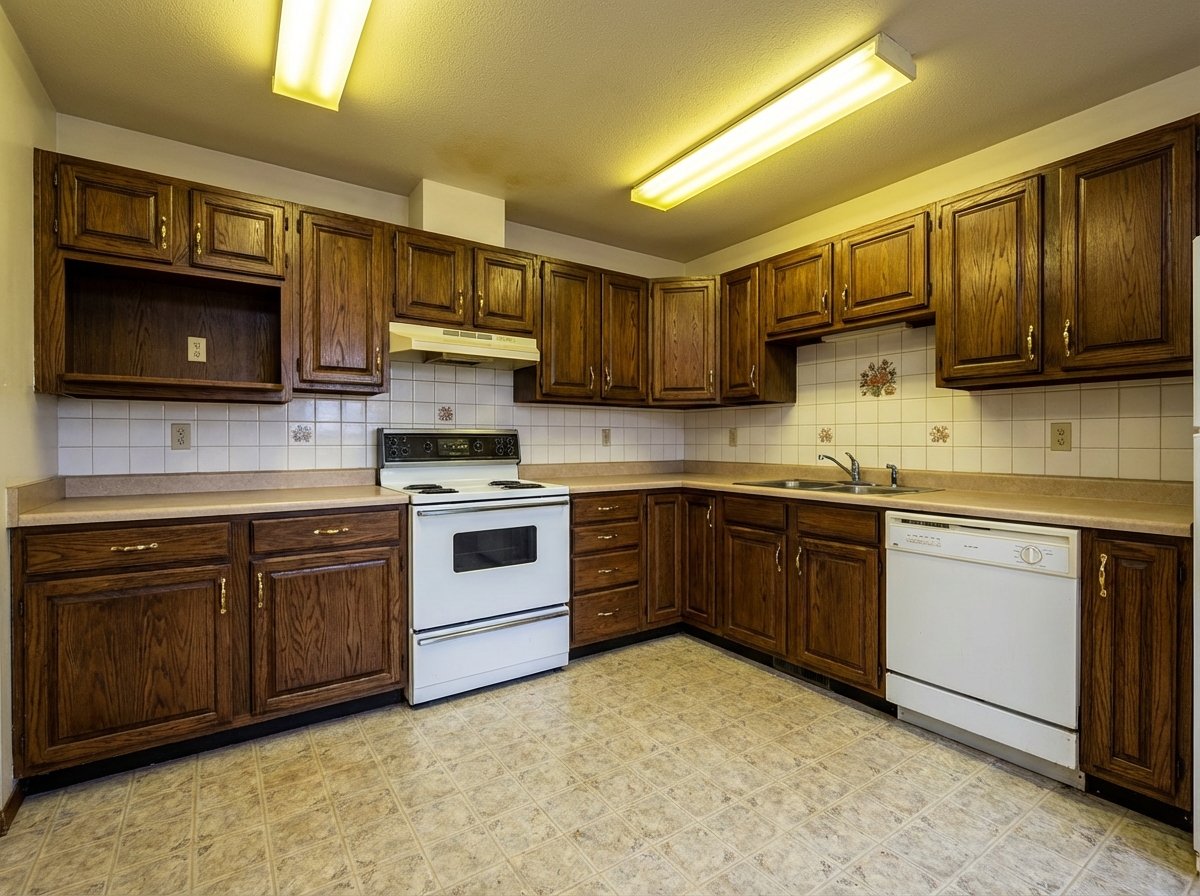 Restyle Surfaces - Update Finishes - Before