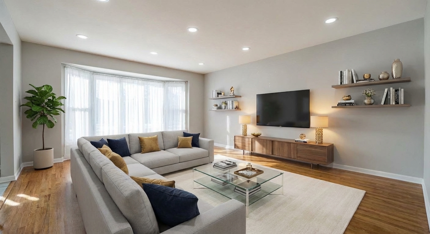 AI Virtual Staging β Furnish Empty Rooms in Seconds - After