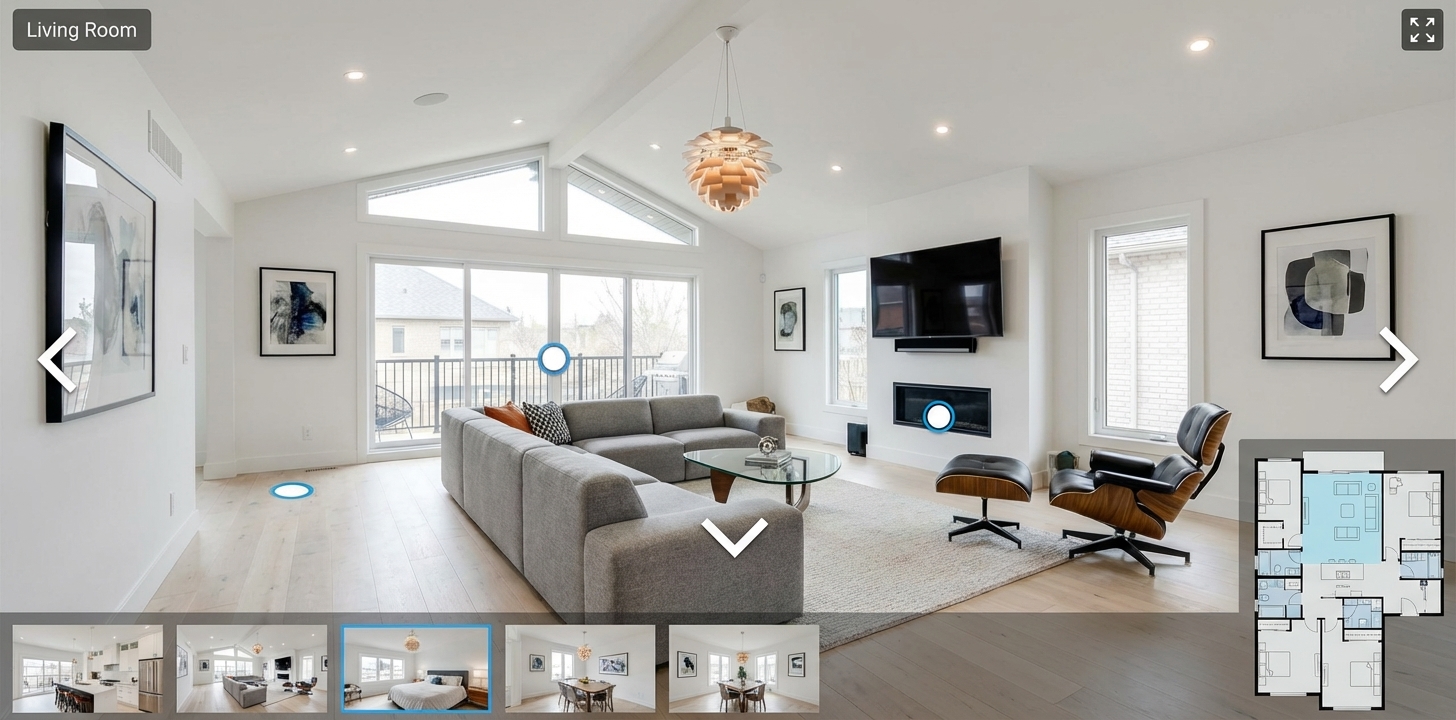 360°バーチャルツアー — 数分でインタラクティブなウォークスルー - After